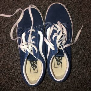 Navy blue Vans